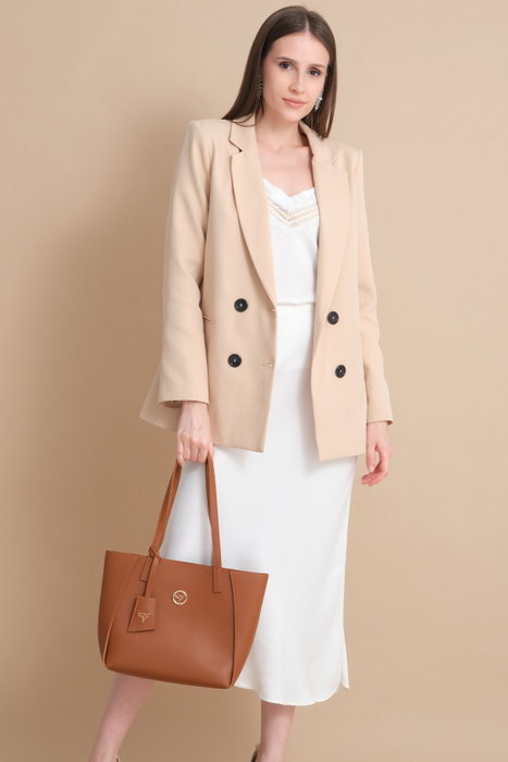 Zoozie Bags Sofia Medium - Tan Zoozie Bags Sofia Medium - Tan